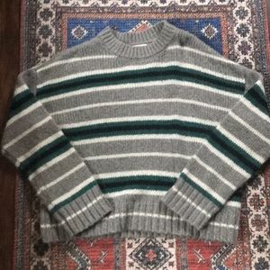 LA Hearts Oversized Striped Sweater